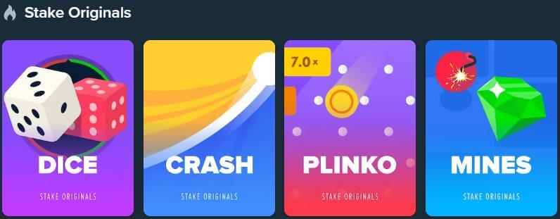 Stake.com games